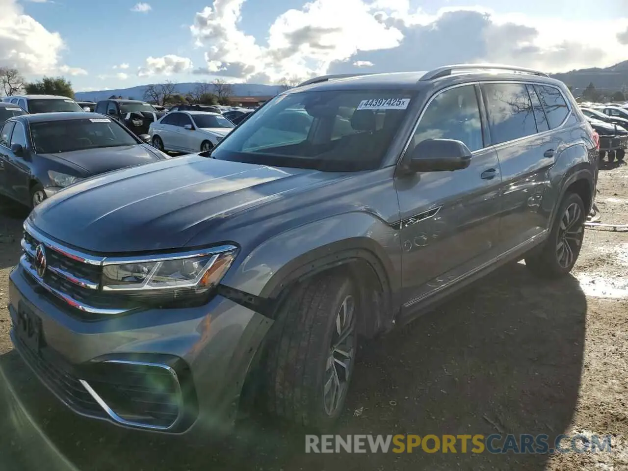 1 fotografías del automóvil dañado 1V2FR2CA5MC536929 VOLKSWAGEN ATLAS 2021