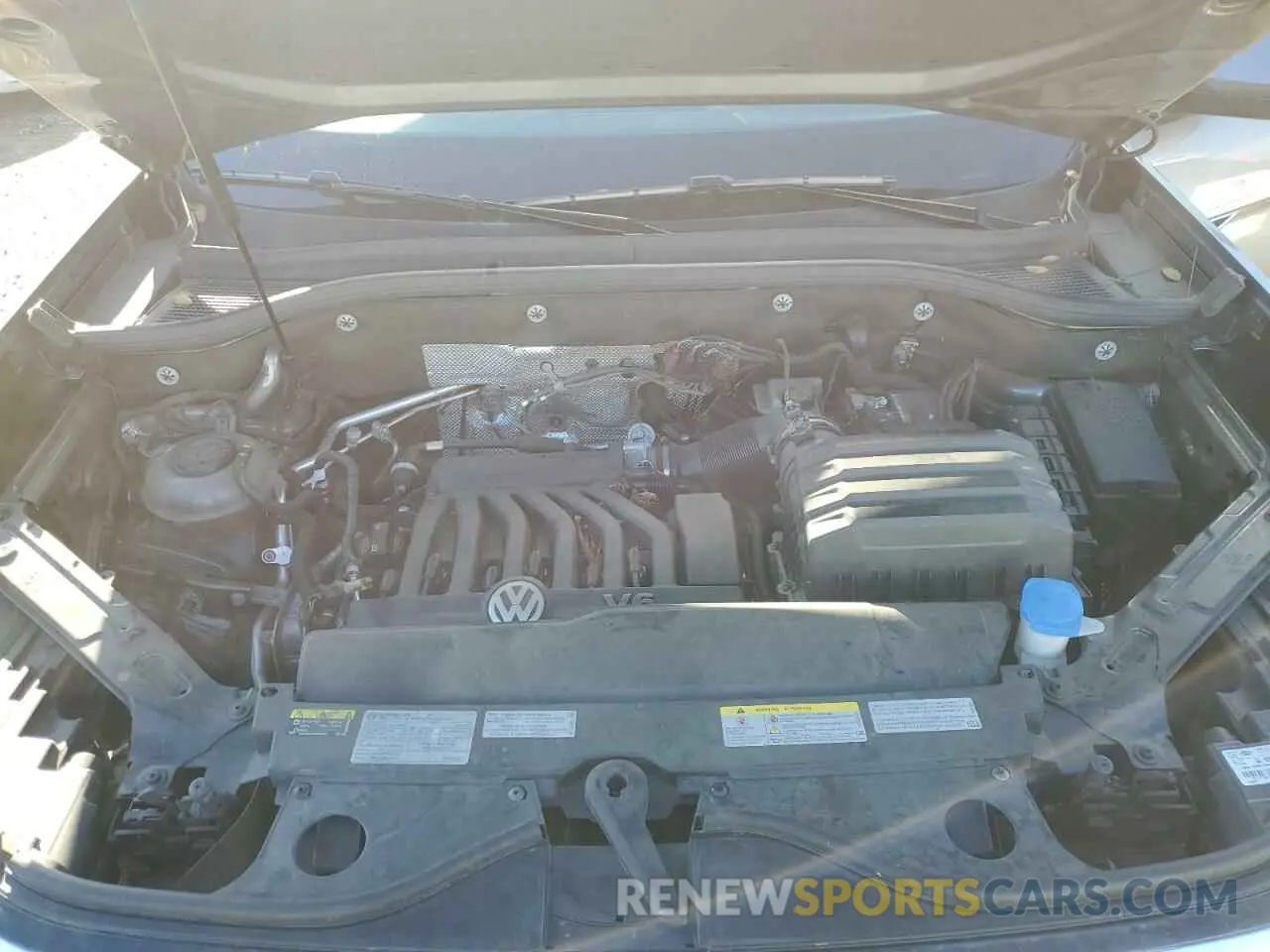 12 fotografías del automóvil dañado 1V2FR2CA5MC536929 VOLKSWAGEN ATLAS 2021