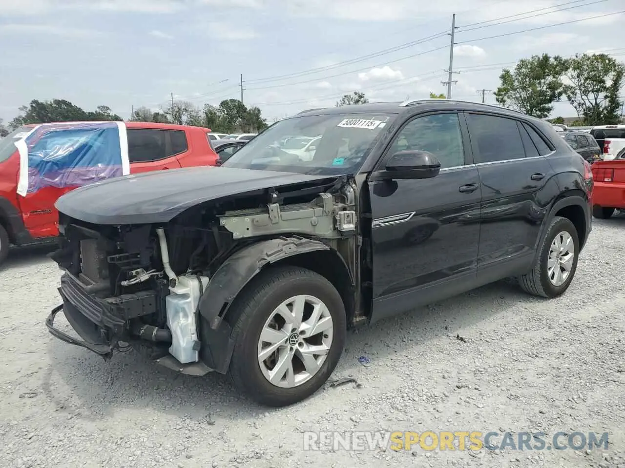 1 fotografías del automóvil dañado 1V2GC2CA6MC232532 VOLKSWAGEN ATLAS 2021