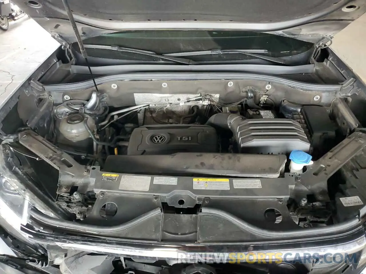 12 fotografías del automóvil dañado 1V2GC2CAXMC214857 VOLKSWAGEN ATLAS 2021