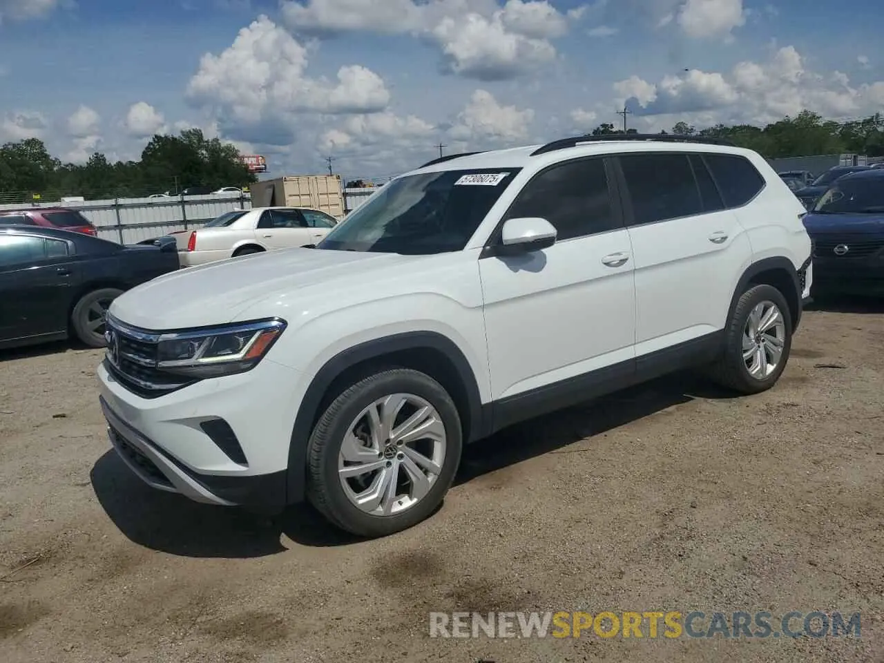 1 fotografías del automóvil dañado 1V2HP2CA7MC598122 VOLKSWAGEN ATLAS 2021