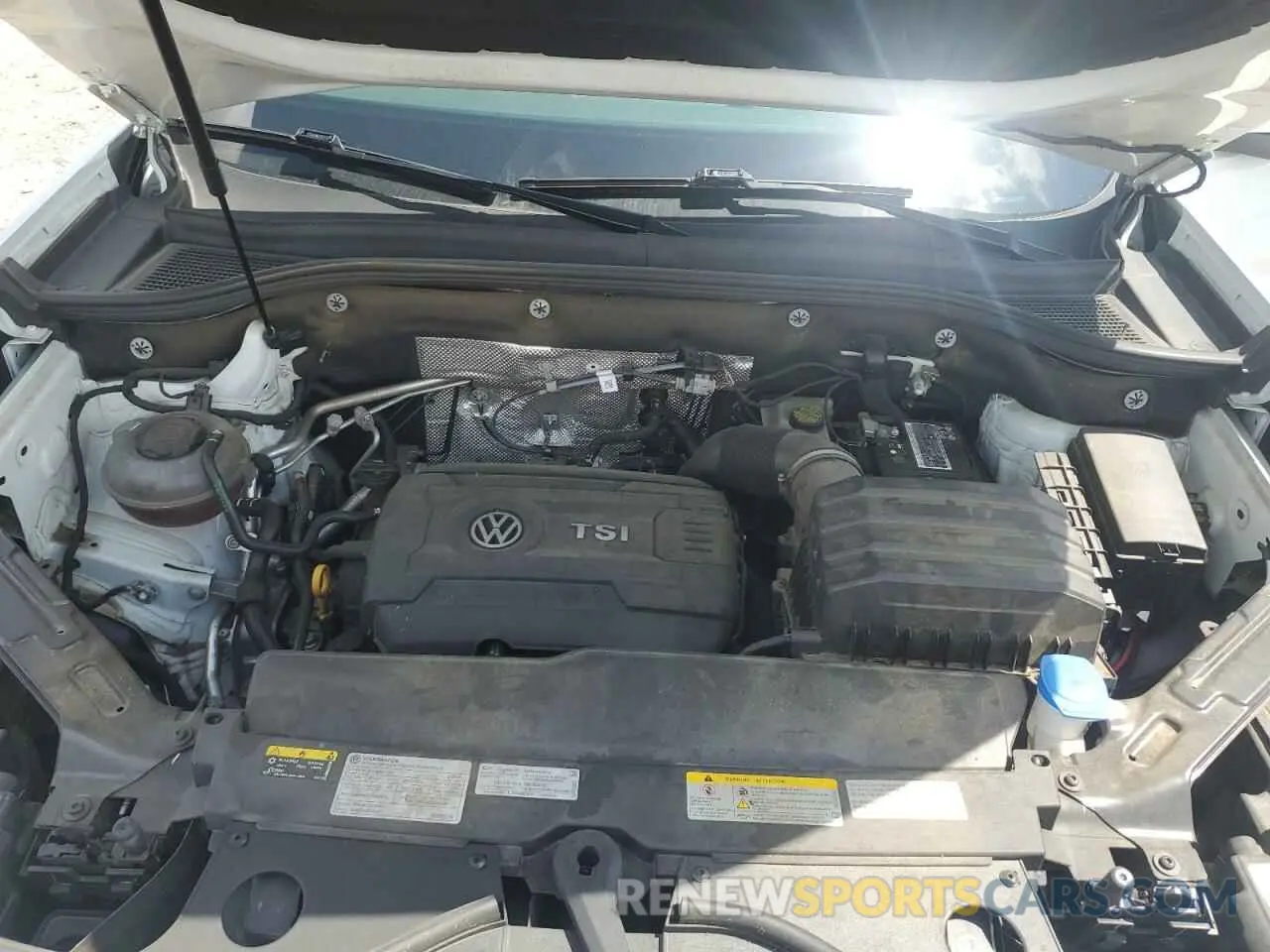 12 fotografías del automóvil dañado 1V2HP2CA7MC598122 VOLKSWAGEN ATLAS 2021