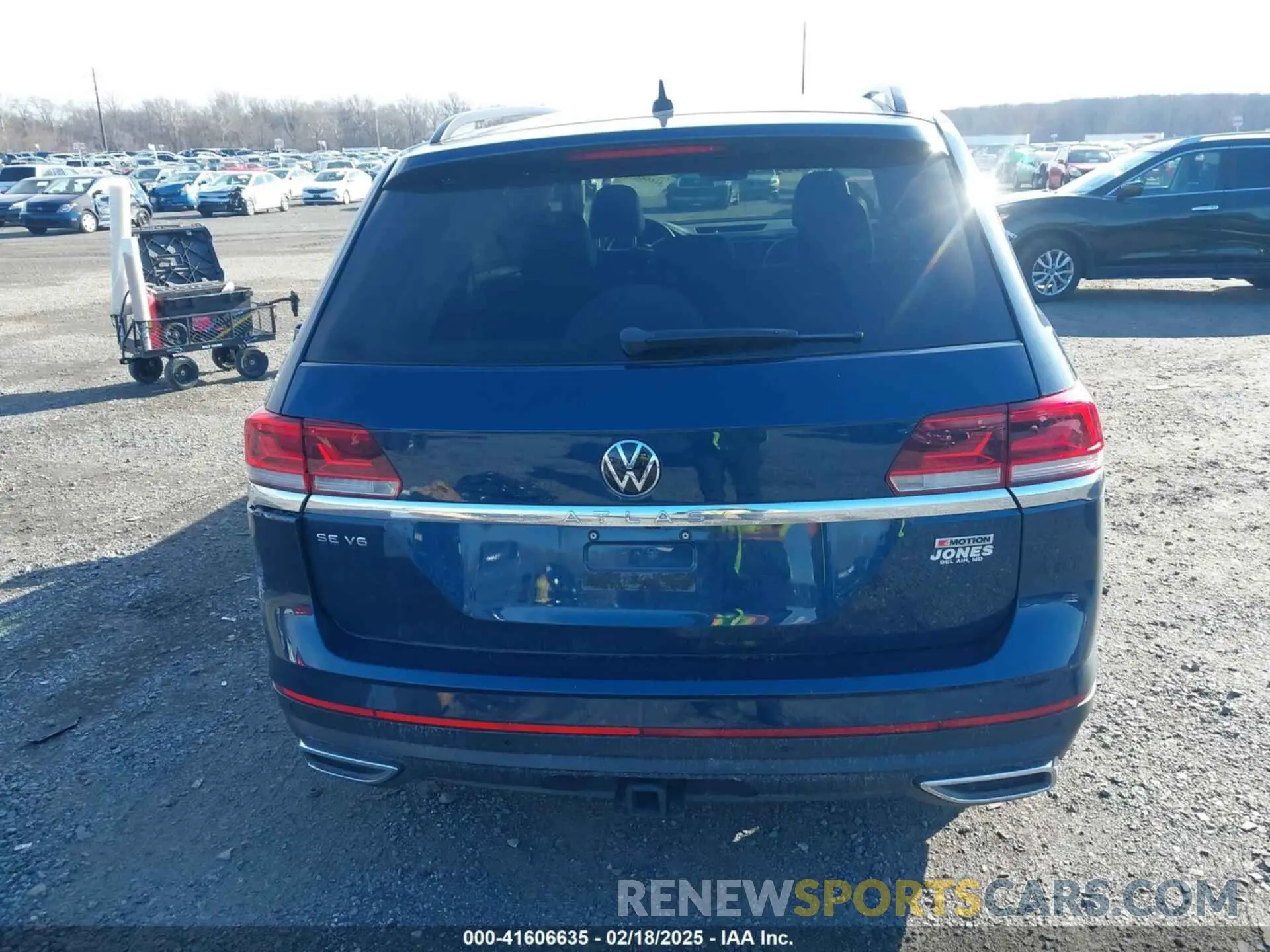 16 fotografías del automóvil dañado 1V2HR2CA1MC559181 VOLKSWAGEN ATLAS 2021