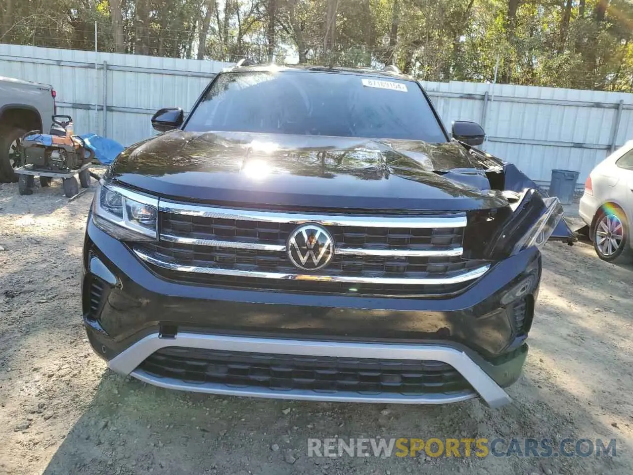 5 fotografías del automóvil dañado 1V2HR2CA2MC606833 VOLKSWAGEN ATLAS 2021