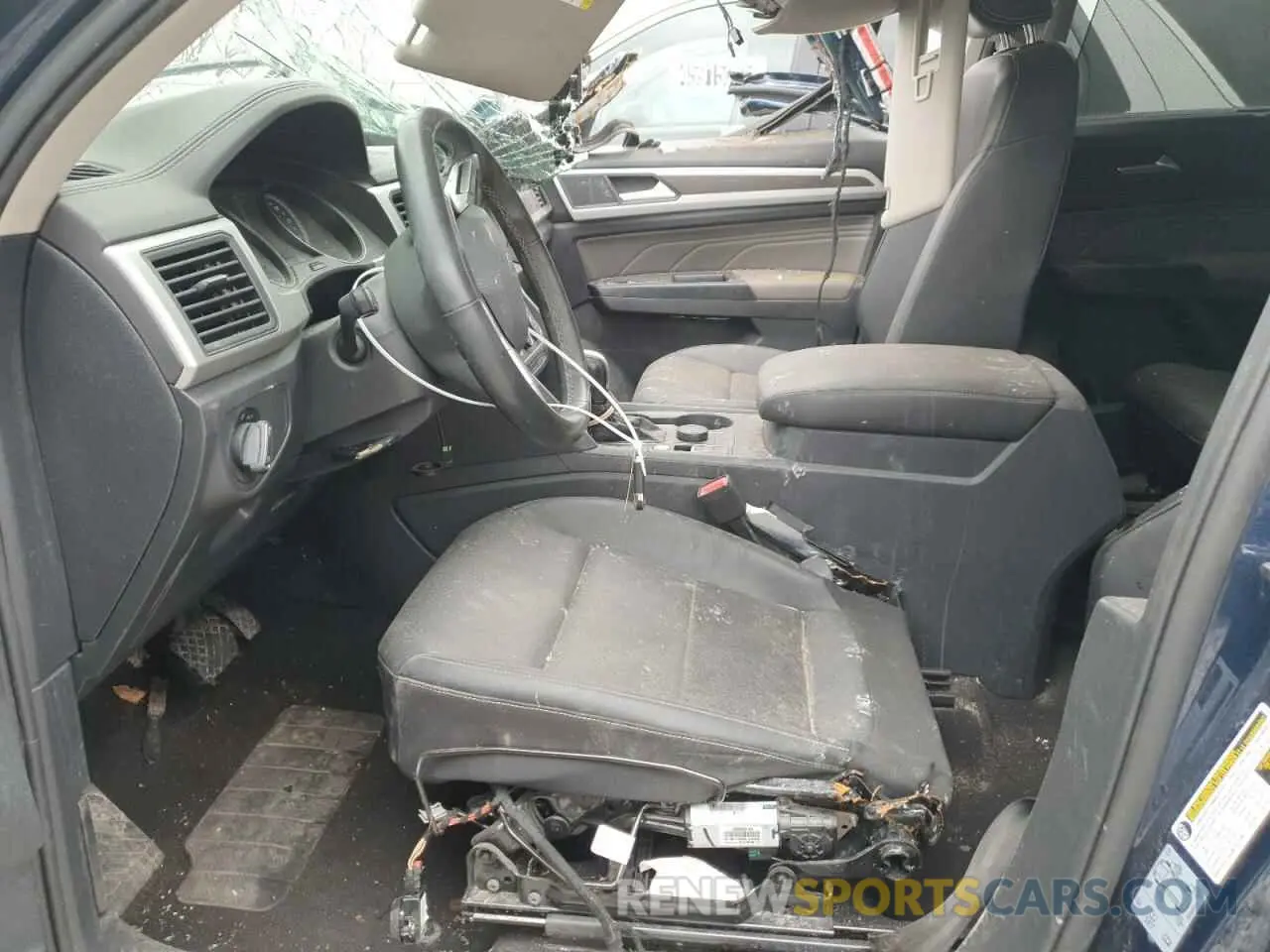 7 fotografías del automóvil dañado 1V2HR2CA4MC538972 VOLKSWAGEN ATLAS 2021
