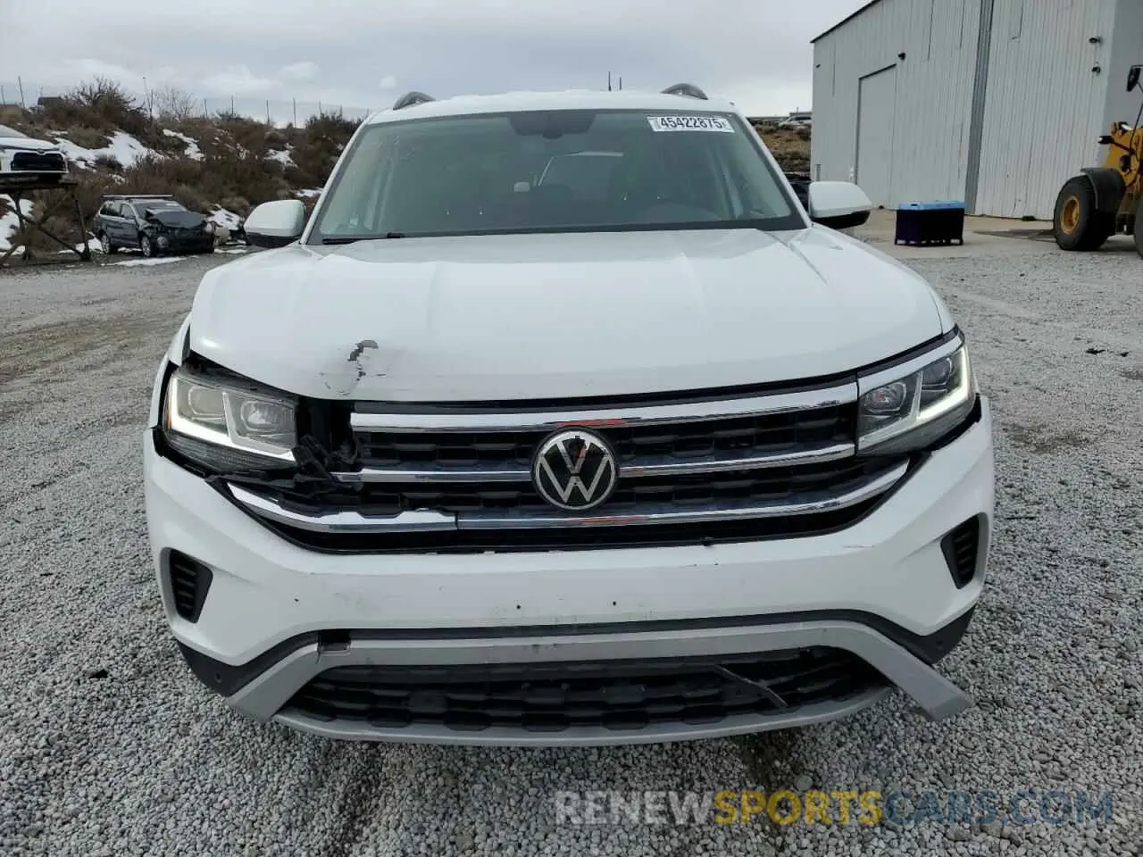 5 fotografías del automóvil dañado 1V2HR2CA4MC548868 VOLKSWAGEN ATLAS 2021