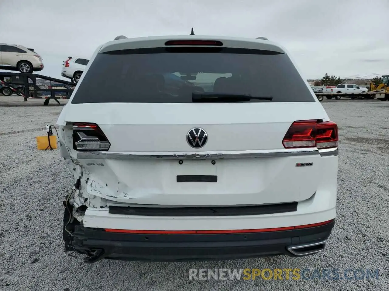6 fotografías del automóvil dañado 1V2HR2CA4MC548868 VOLKSWAGEN ATLAS 2021