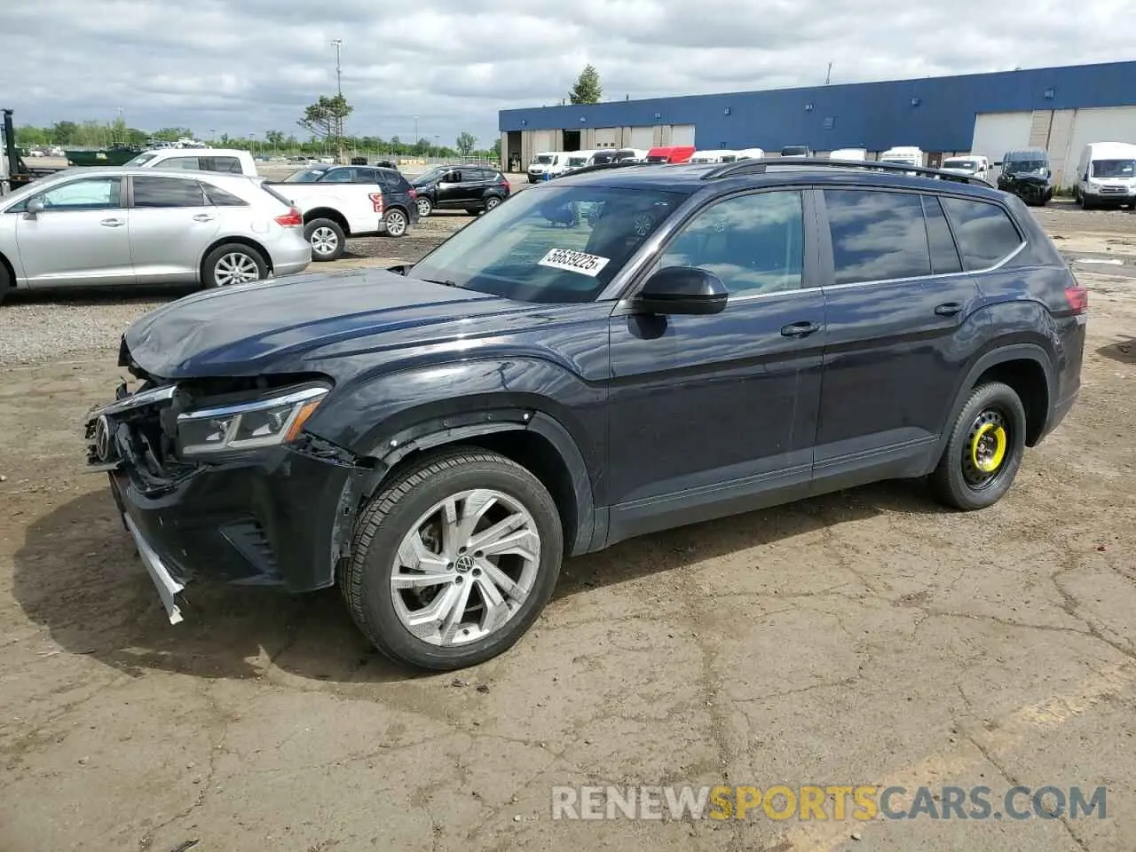 1 fotografías del automóvil dañado 1V2HR2CA4MC578016 VOLKSWAGEN ATLAS 2021