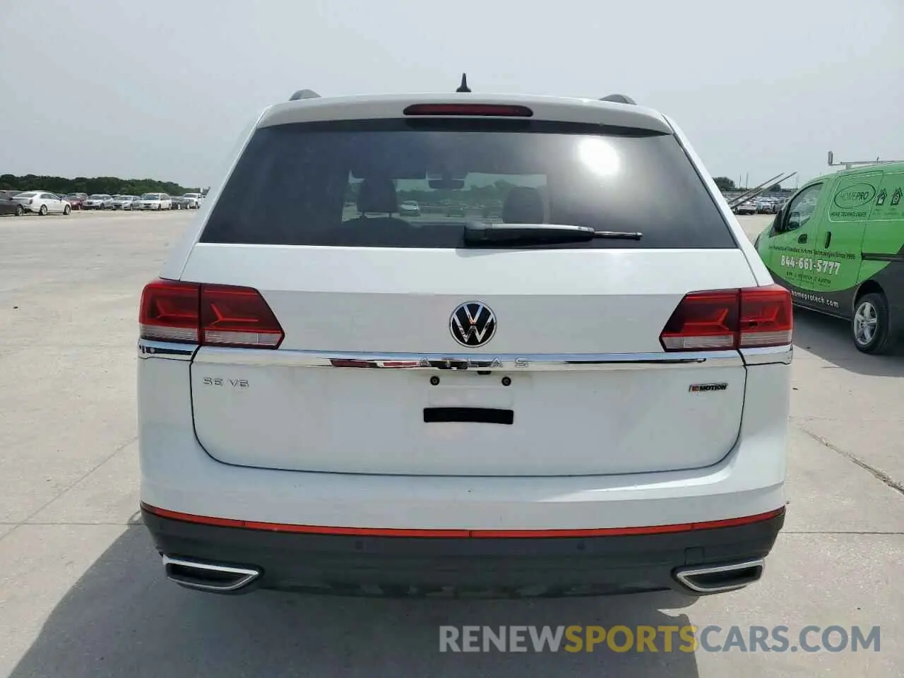 6 fotografías del automóvil dañado 1V2HR2CA5MC576100 VOLKSWAGEN ATLAS 2021