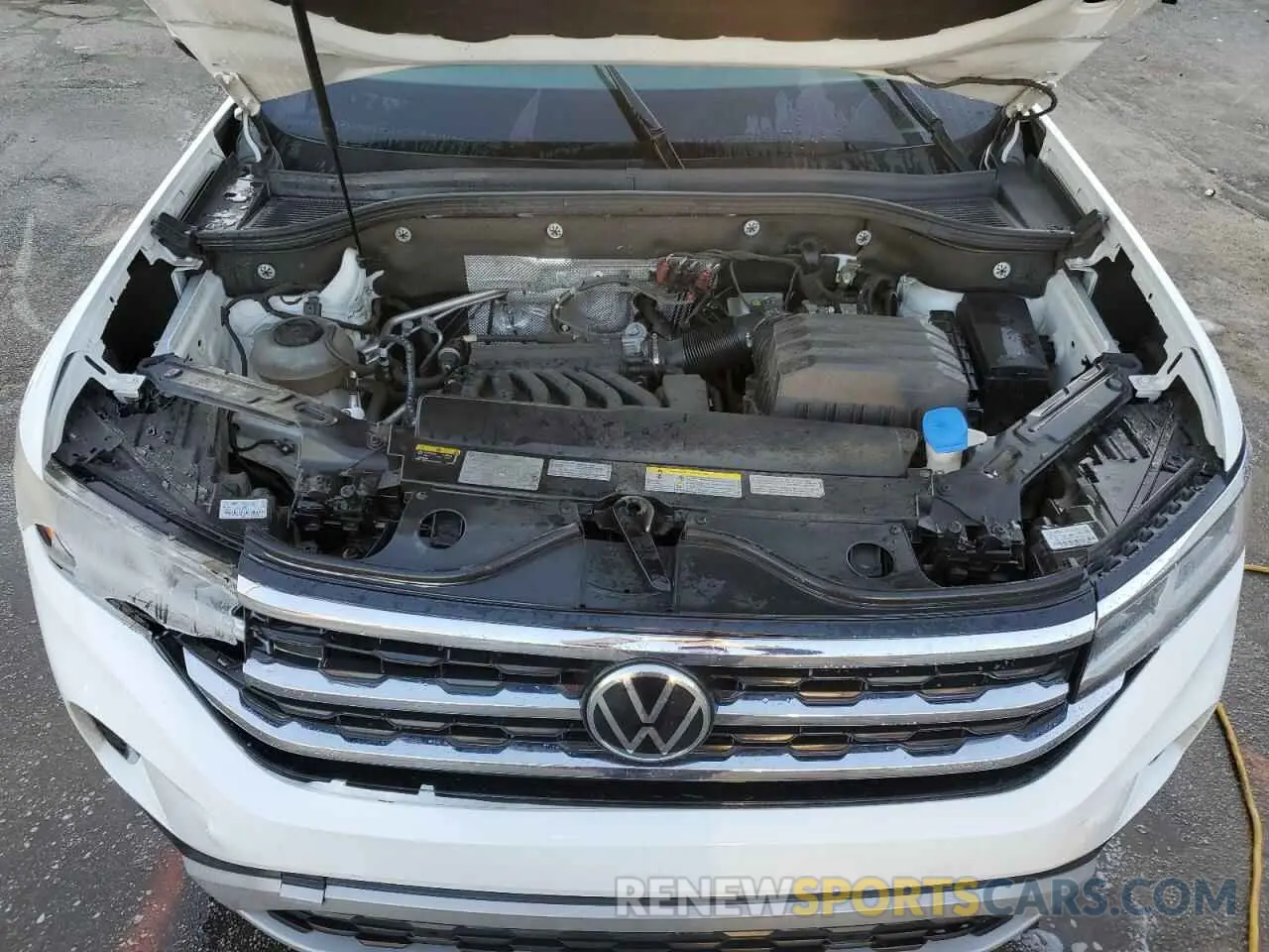12 fotografías del automóvil dañado 1V2HR2CA6MC532834 VOLKSWAGEN ATLAS 2021