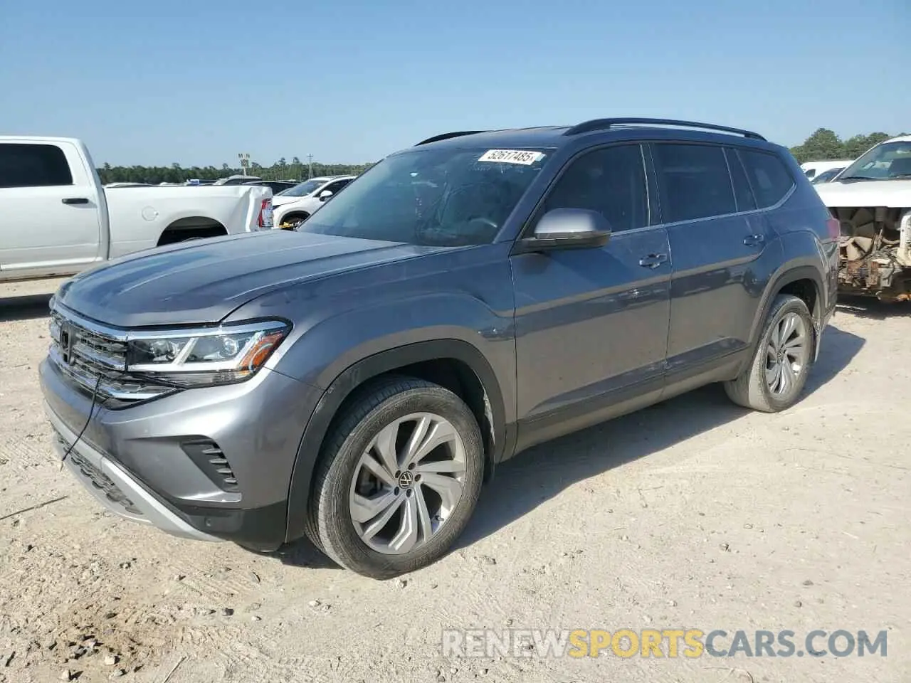 1 fotografías del automóvil dañado 1V2HR2CA7MC522510 VOLKSWAGEN ATLAS 2021