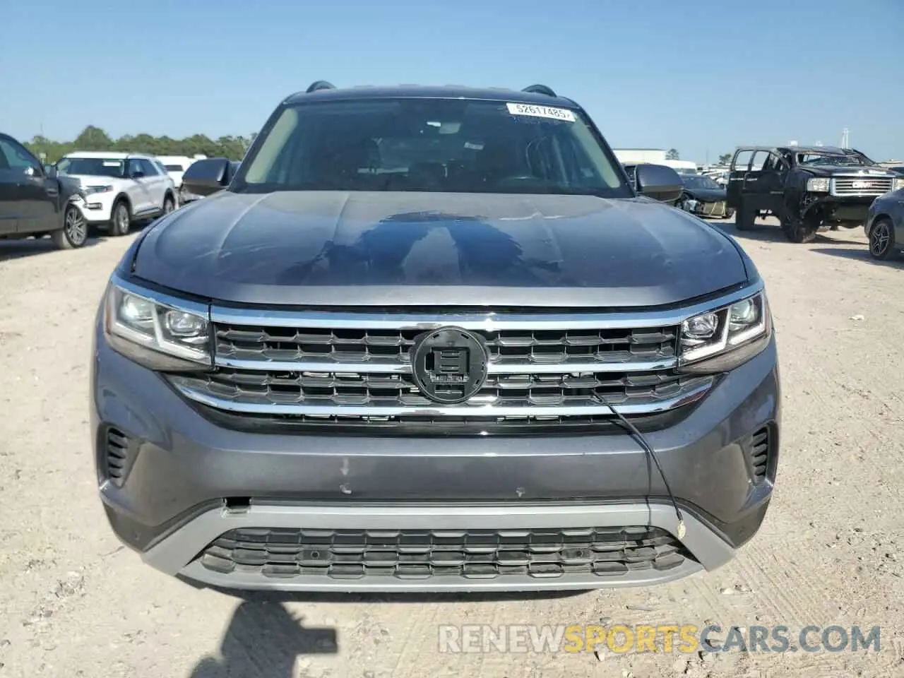 5 fotografías del automóvil dañado 1V2HR2CA7MC522510 VOLKSWAGEN ATLAS 2021