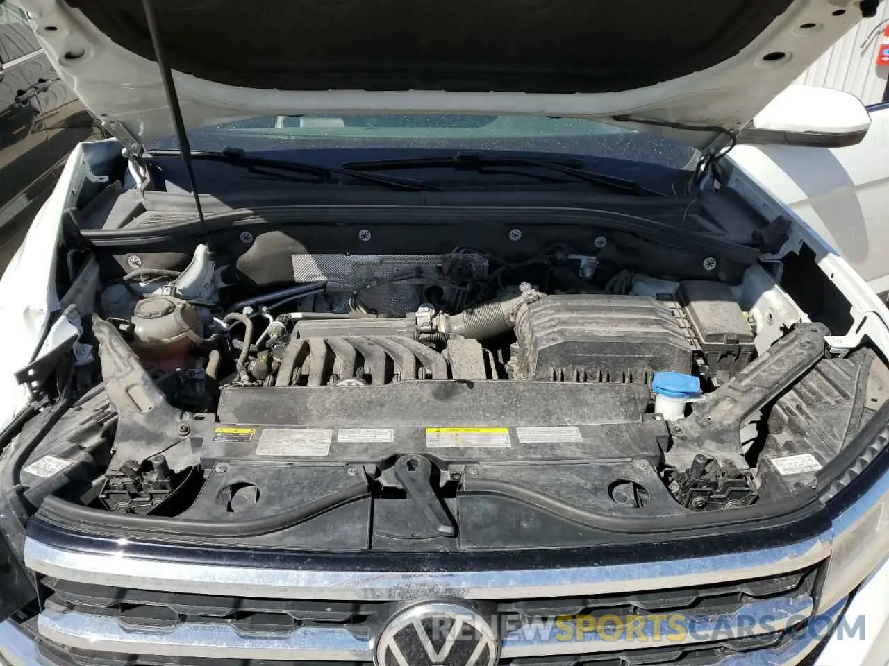 12 fotografías del automóvil dañado 1V2HR2CA9MC566296 VOLKSWAGEN ATLAS 2021