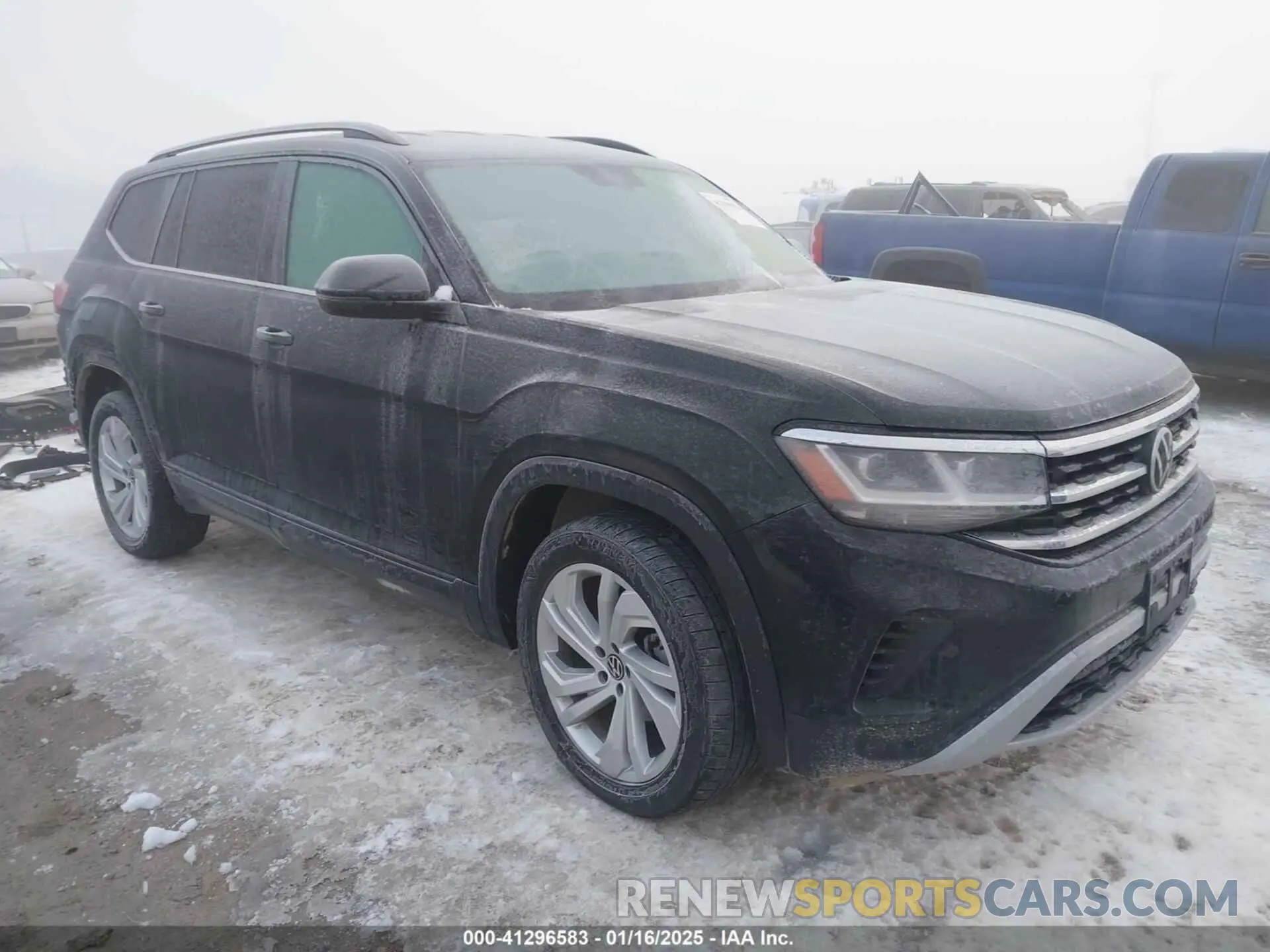 1 fotografías del automóvil dañado 1V2HR2CA9MC574558 VOLKSWAGEN ATLAS 2021