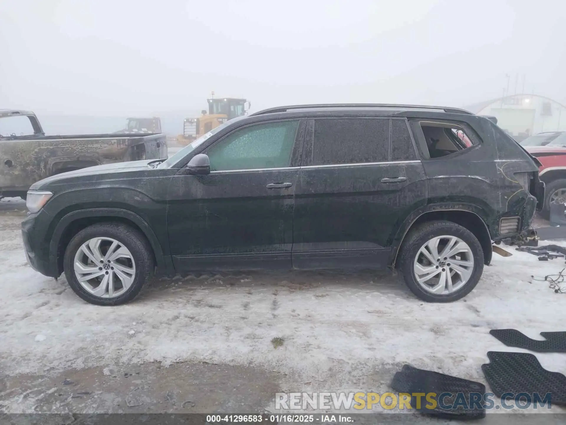 15 fotografías del automóvil dañado 1V2HR2CA9MC574558 VOLKSWAGEN ATLAS 2021