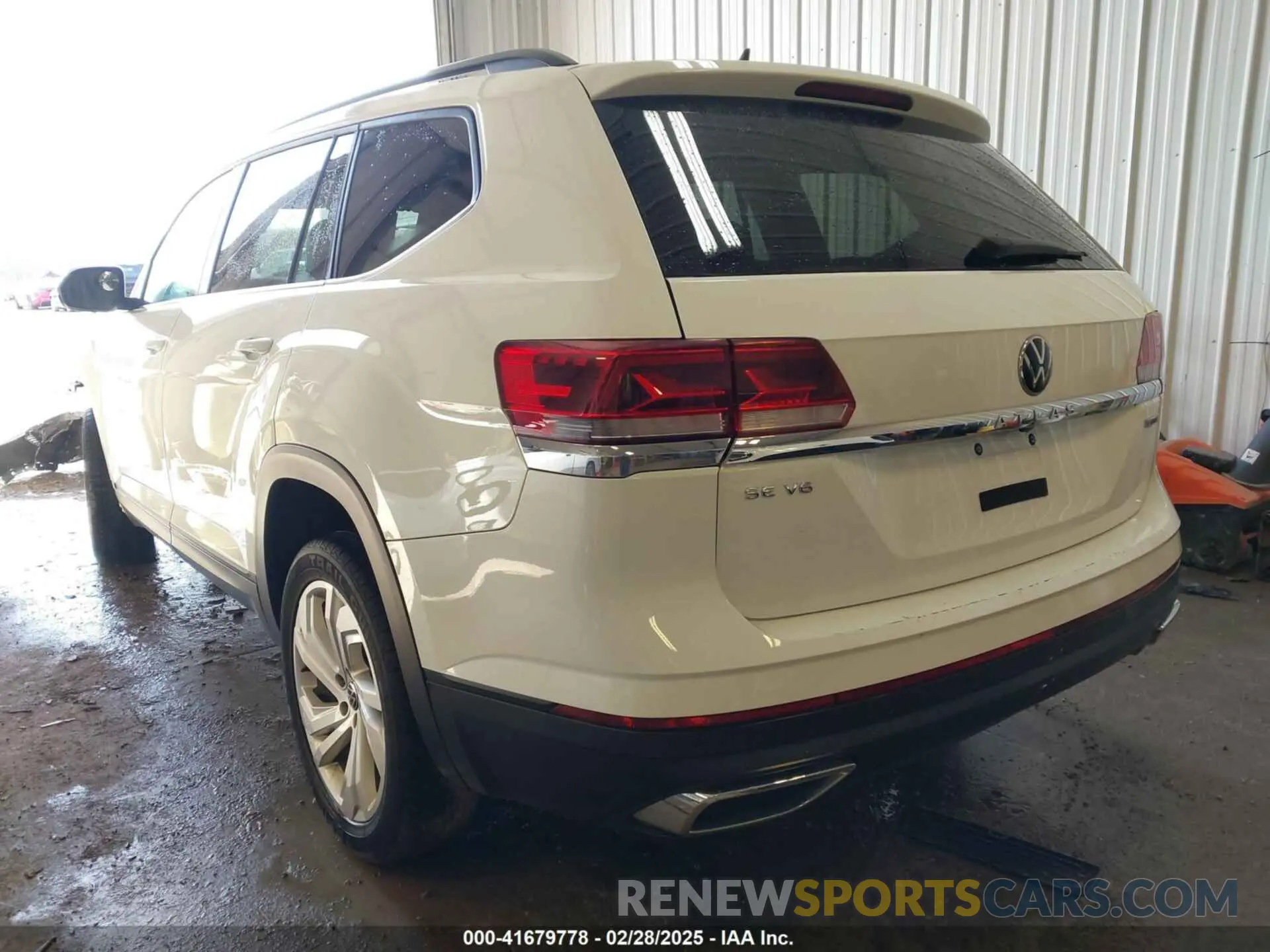 3 fotografías del automóvil dañado 1V2HR2CAXMC540824 VOLKSWAGEN ATLAS 2021