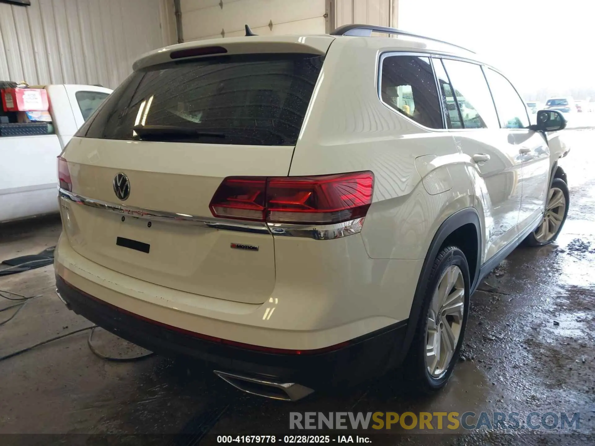 4 fotografías del automóvil dañado 1V2HR2CAXMC540824 VOLKSWAGEN ATLAS 2021