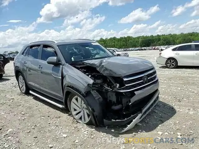 14 fotografías del automóvil dañado 1V2JC2CA6MC227031 VOLKSWAGEN ATLAS 2021