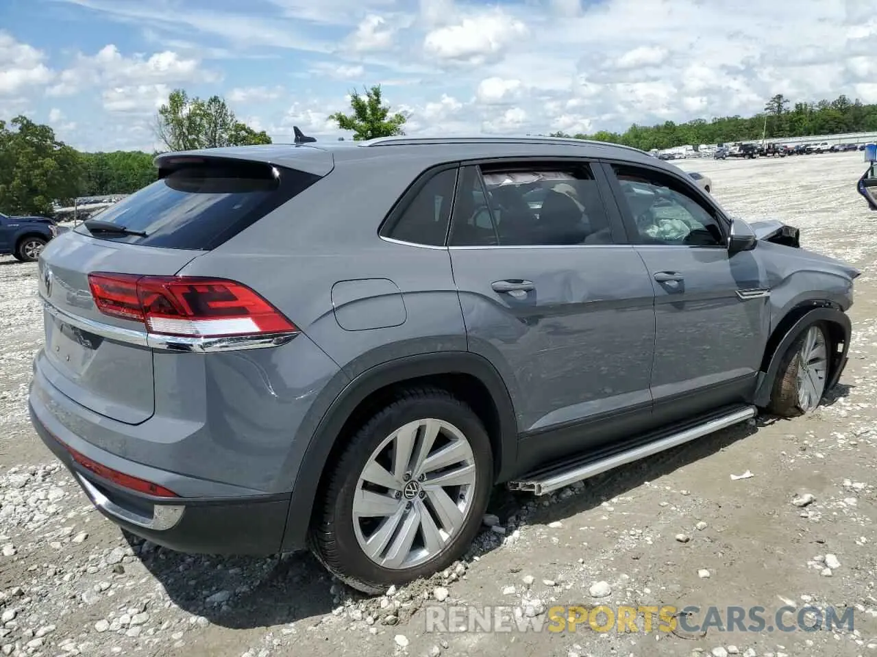 3 fotografías del automóvil dañado 1V2JC2CA6MC227031 VOLKSWAGEN ATLAS 2021