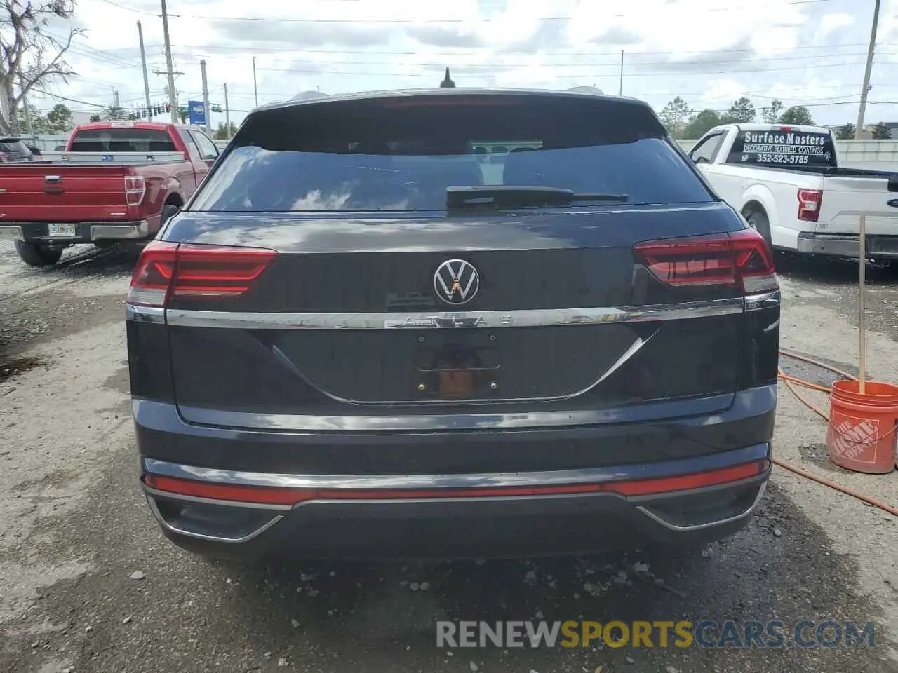 6 fotografías del automóvil dañado 1V2JC2CA8MC204608 VOLKSWAGEN ATLAS 2021