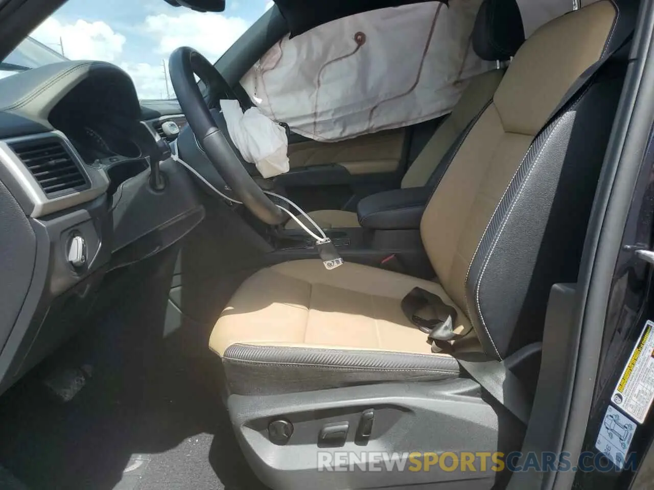 7 fotografías del automóvil dañado 1V2JC2CA8MC204608 VOLKSWAGEN ATLAS 2021
