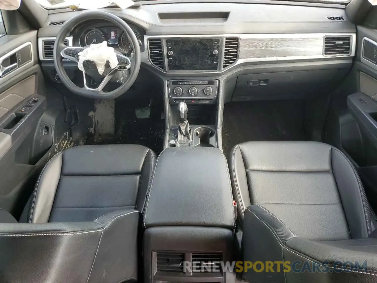 8 fotografías del automóvil dañado 1V2JE2CA4MC229791 VOLKSWAGEN ATLAS 2021