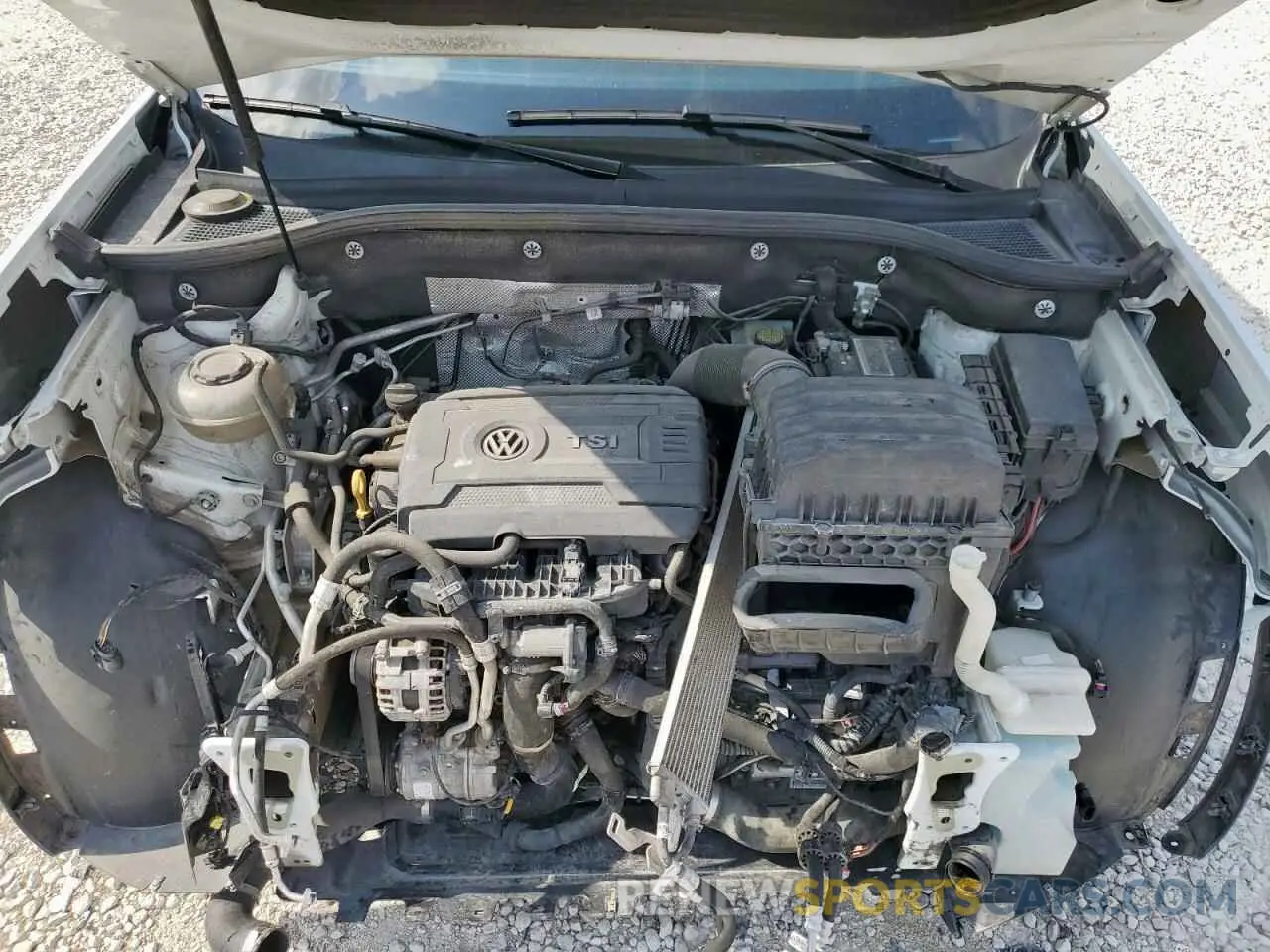12 fotografías del automóvil dañado 1V2JP2CA9MC545925 VOLKSWAGEN ATLAS 2021
