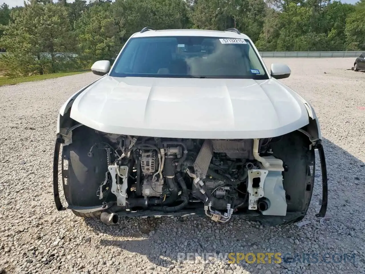5 fotografías del automóvil dañado 1V2JP2CA9MC545925 VOLKSWAGEN ATLAS 2021