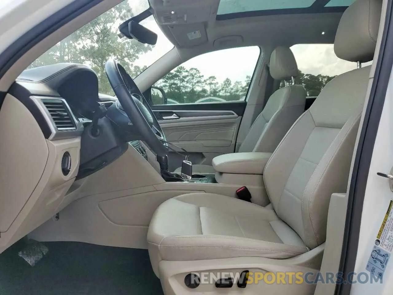 7 fotografías del automóvil dañado 1V2JP2CA9MC545925 VOLKSWAGEN ATLAS 2021