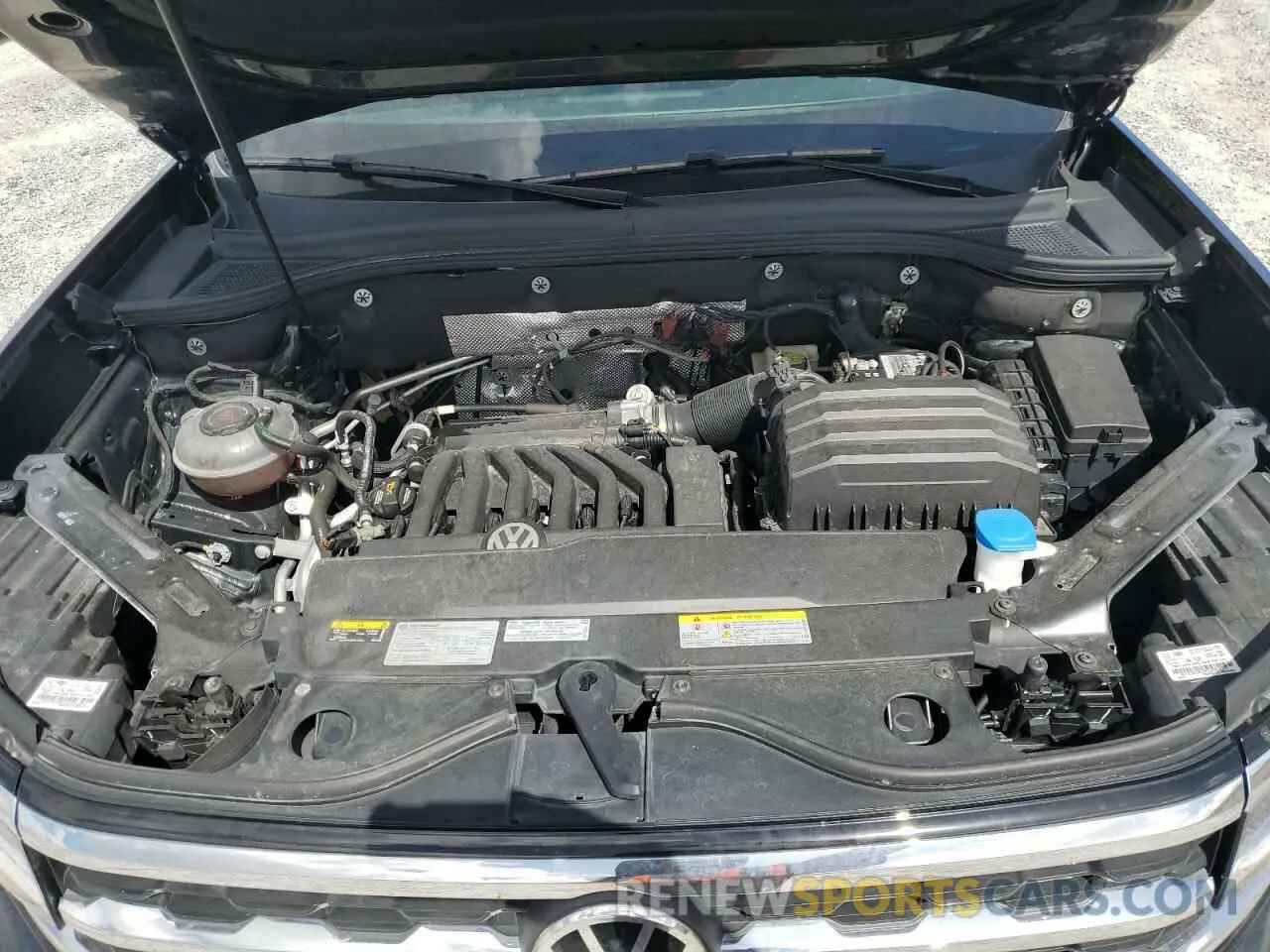 12 fotografías del automóvil dañado 1V2JR2CA4MC594332 VOLKSWAGEN ATLAS 2021