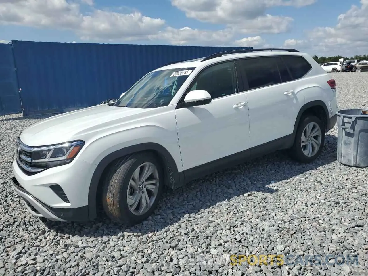 1 fotografías del automóvil dañado 1V2JR2CA8MC565822 VOLKSWAGEN ATLAS 2021