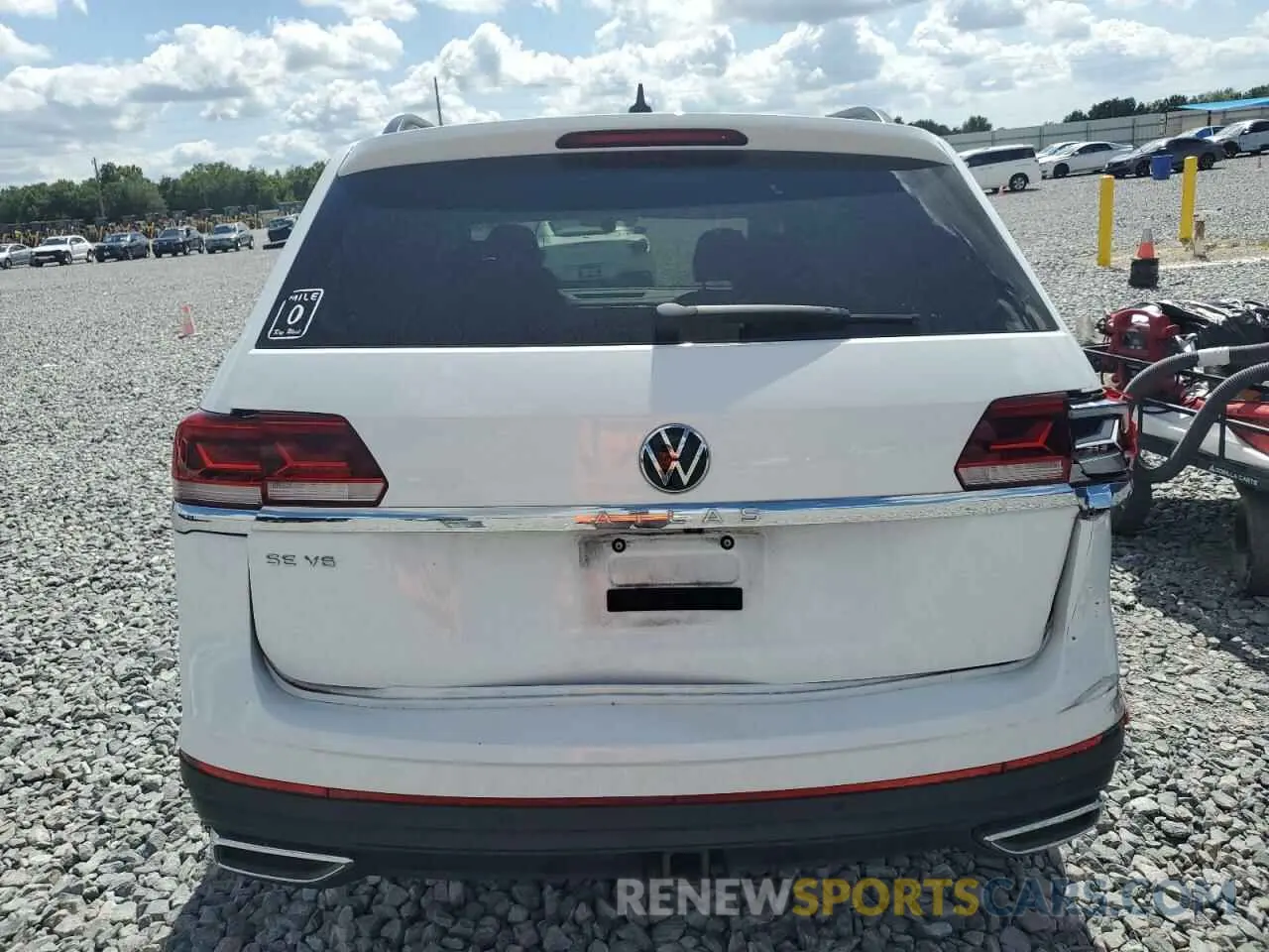 6 fotografías del automóvil dañado 1V2JR2CA8MC565822 VOLKSWAGEN ATLAS 2021