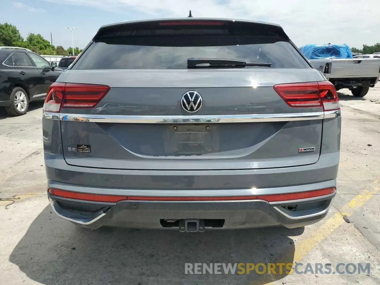 6 fotografías del automóvil dañado 1V2KC2CA1MC239818 VOLKSWAGEN ATLAS 2021