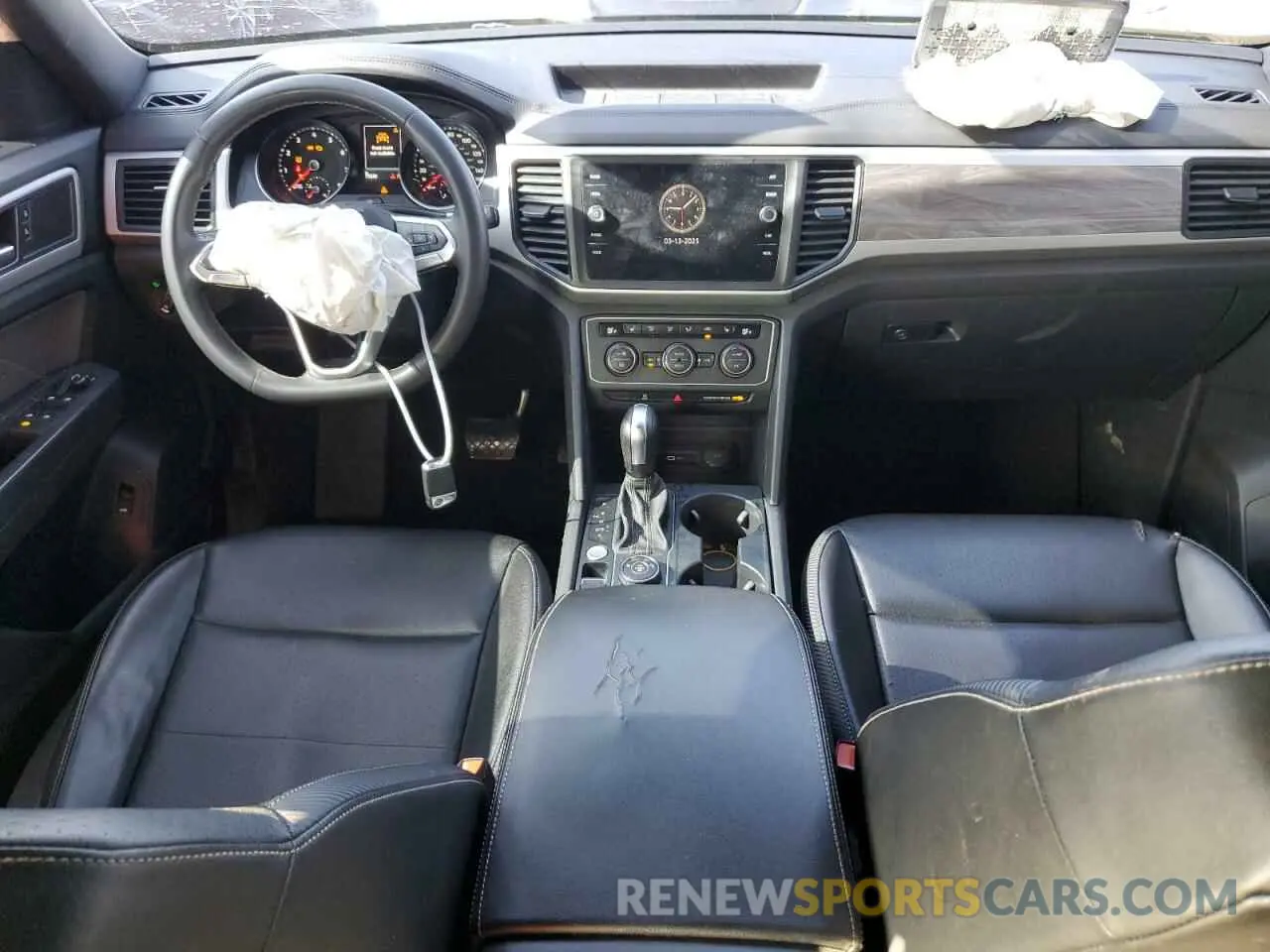 8 fotografías del automóvil dañado 1V2KE2CA1MC235164 VOLKSWAGEN ATLAS 2021