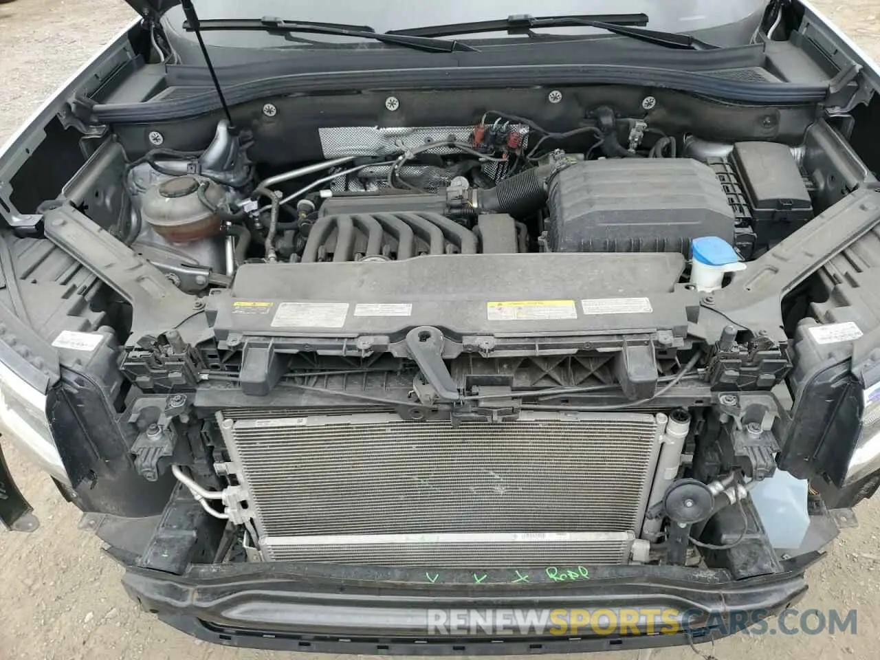 12 fotografías del automóvil dañado 1V2KE2CA5MC205519 VOLKSWAGEN ATLAS 2021