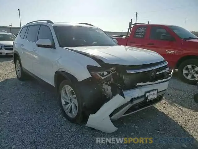 12 fotografías del automóvil dañado 1V2KP2CA3MC544046 VOLKSWAGEN ATLAS 2021