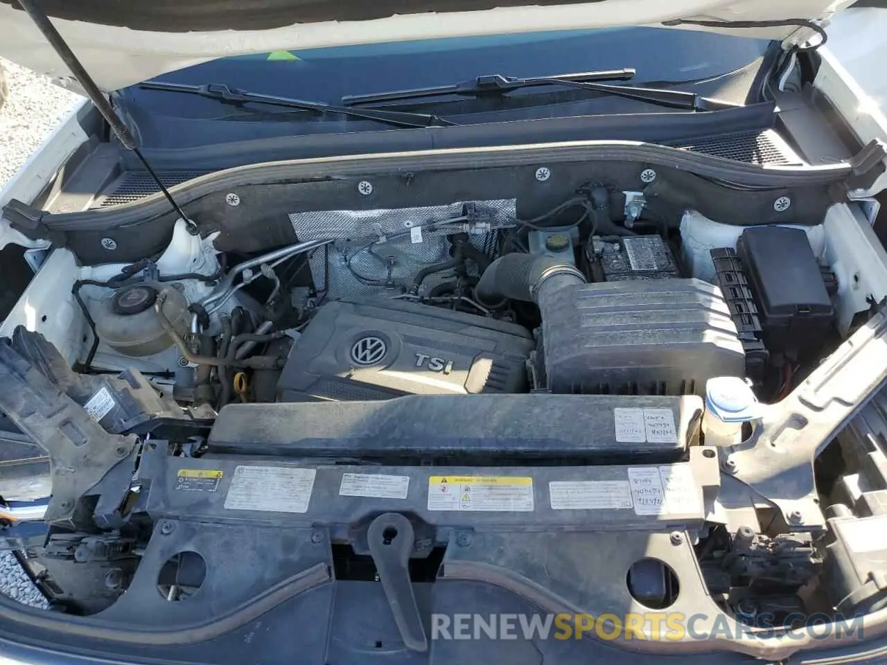 13 fotografías del automóvil dañado 1V2KP2CA3MC544046 VOLKSWAGEN ATLAS 2021