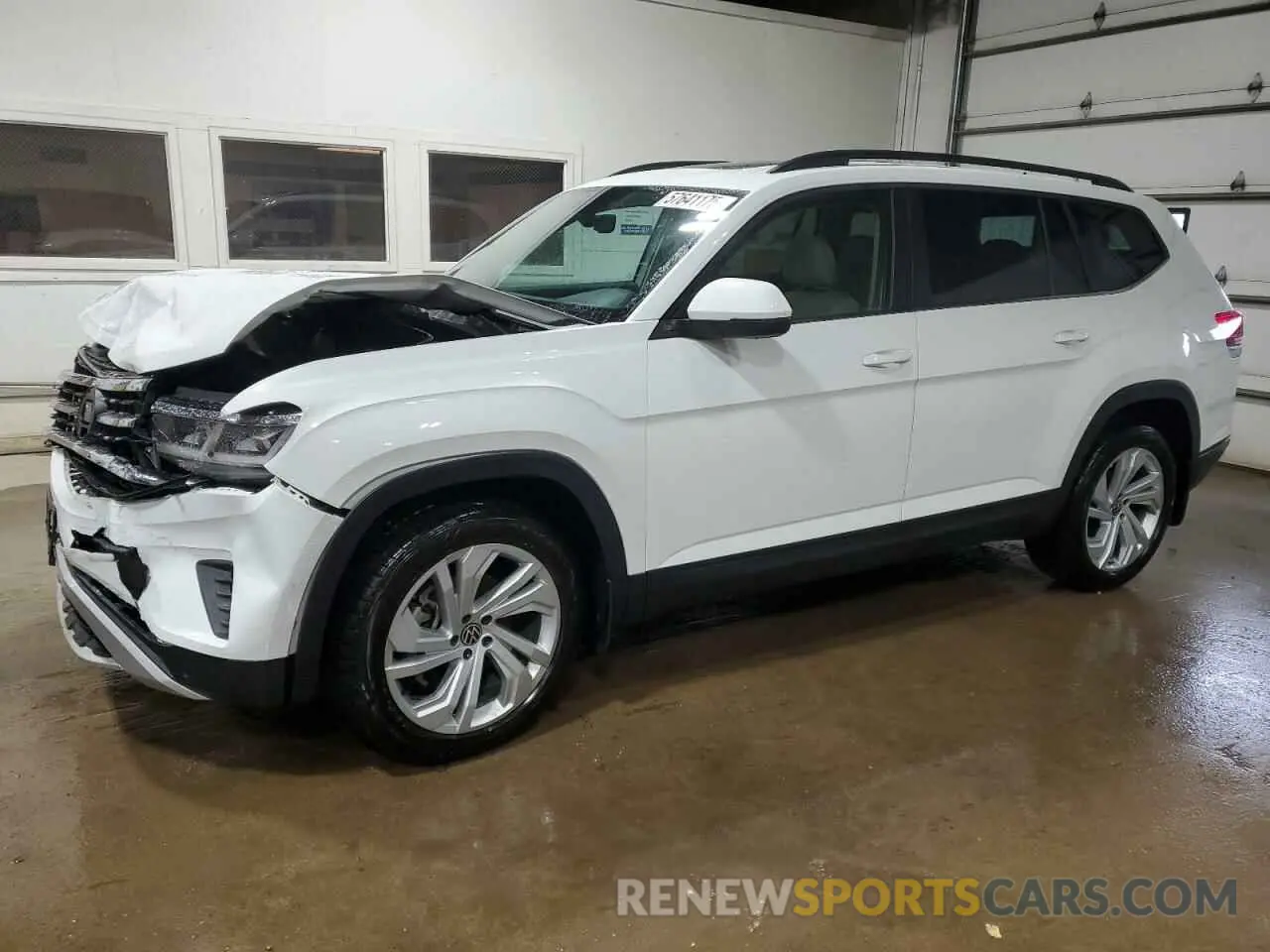 1 fotografías del automóvil dañado 1V2KR2CA2MC546509 VOLKSWAGEN ATLAS 2021