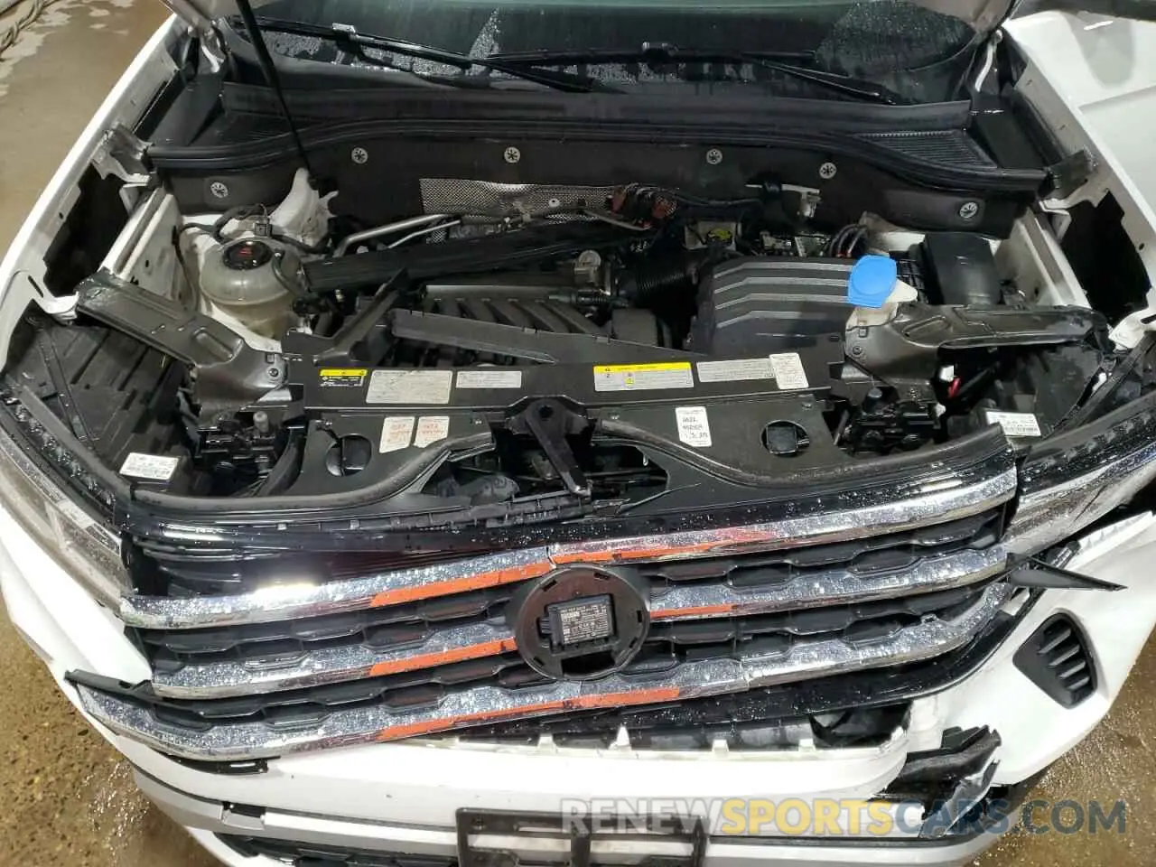 12 fotografías del automóvil dañado 1V2KR2CA2MC546509 VOLKSWAGEN ATLAS 2021
