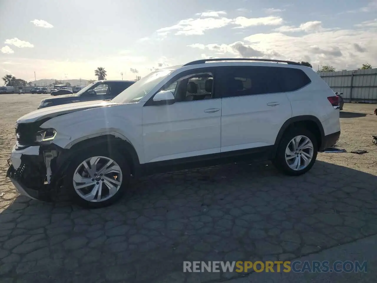 1 fotografías del automóvil dañado 1V2KR2CA2MC601122 VOLKSWAGEN ATLAS 2021