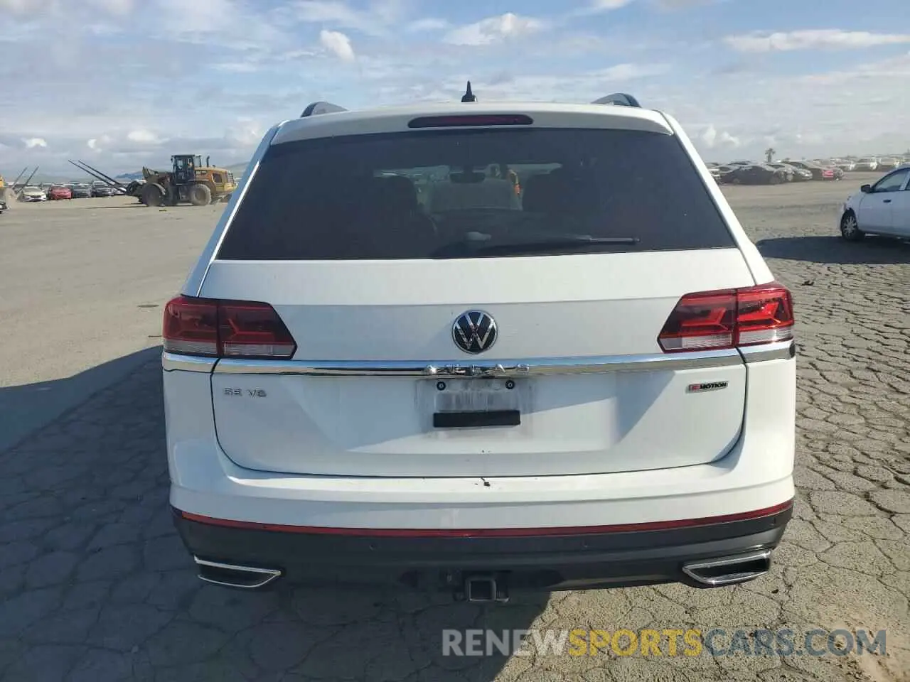 6 fotografías del automóvil dañado 1V2KR2CA2MC601122 VOLKSWAGEN ATLAS 2021