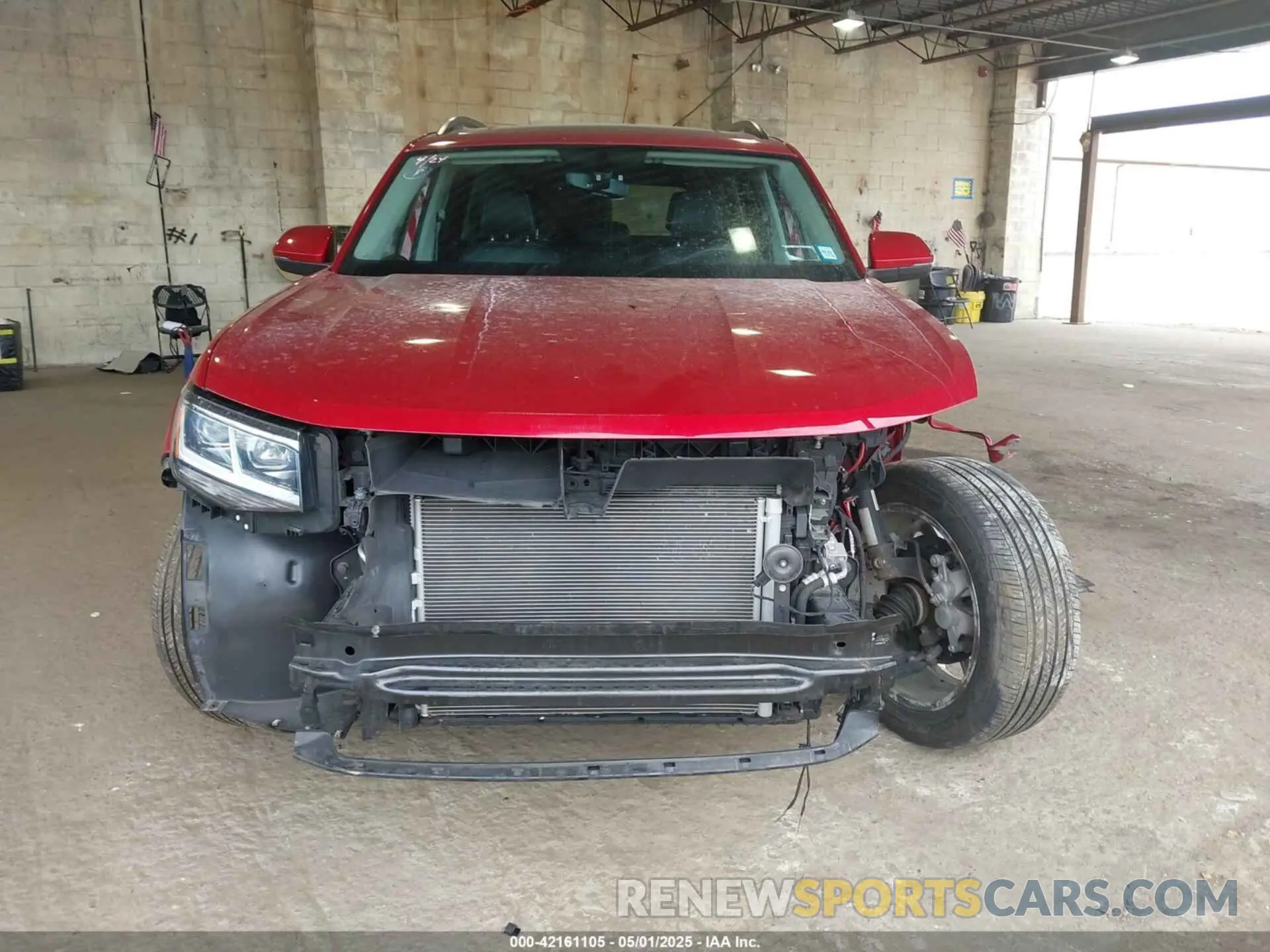 13 fotografías del automóvil dañado 1V2KR2CA3MC559155 VOLKSWAGEN ATLAS 2021