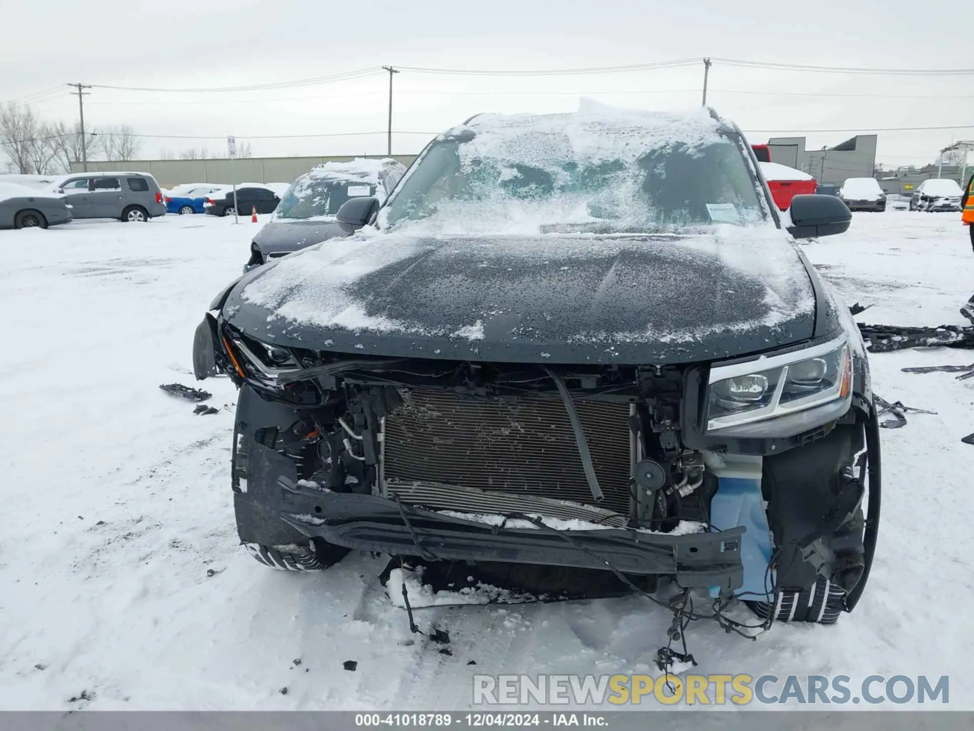 12 fotografías del automóvil dañado 1V2KR2CA4MC608976 VOLKSWAGEN ATLAS 2021