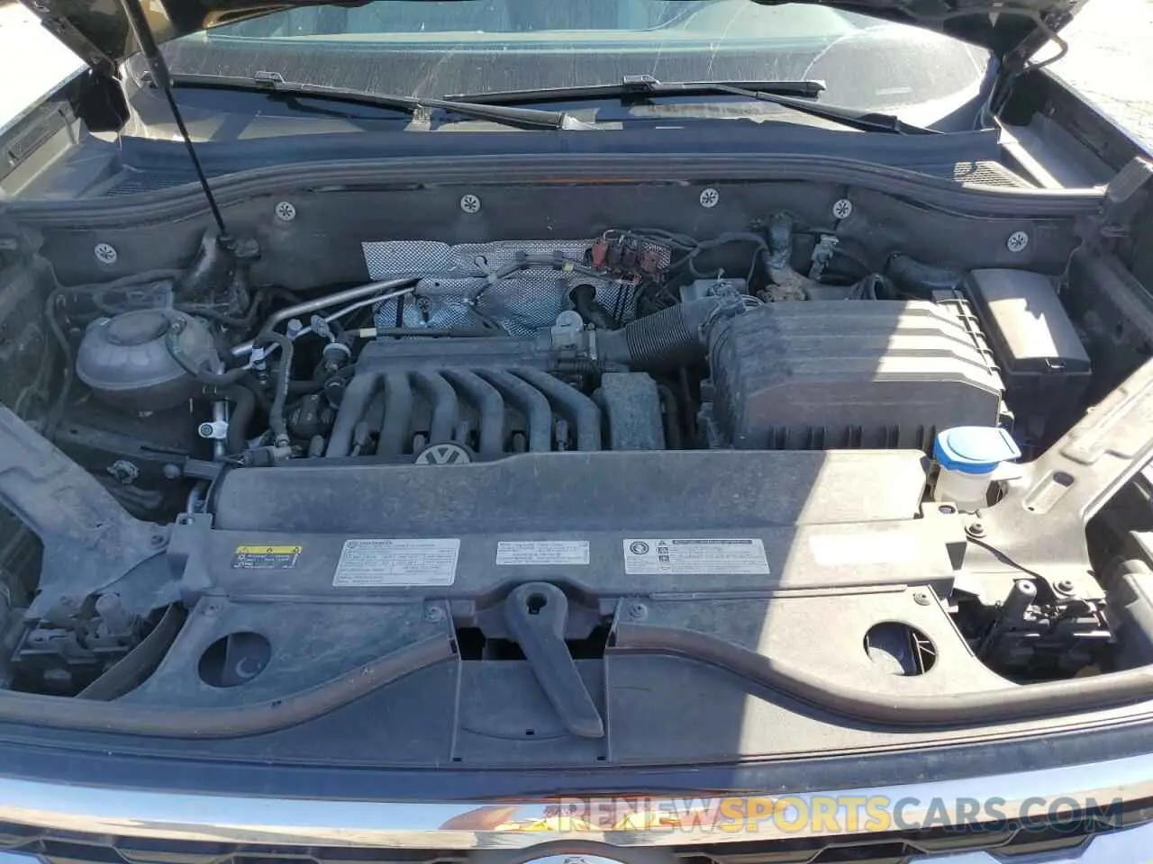 12 fotografías del automóvil dañado 1V2KR2CA5MC502892 VOLKSWAGEN ATLAS 2021
