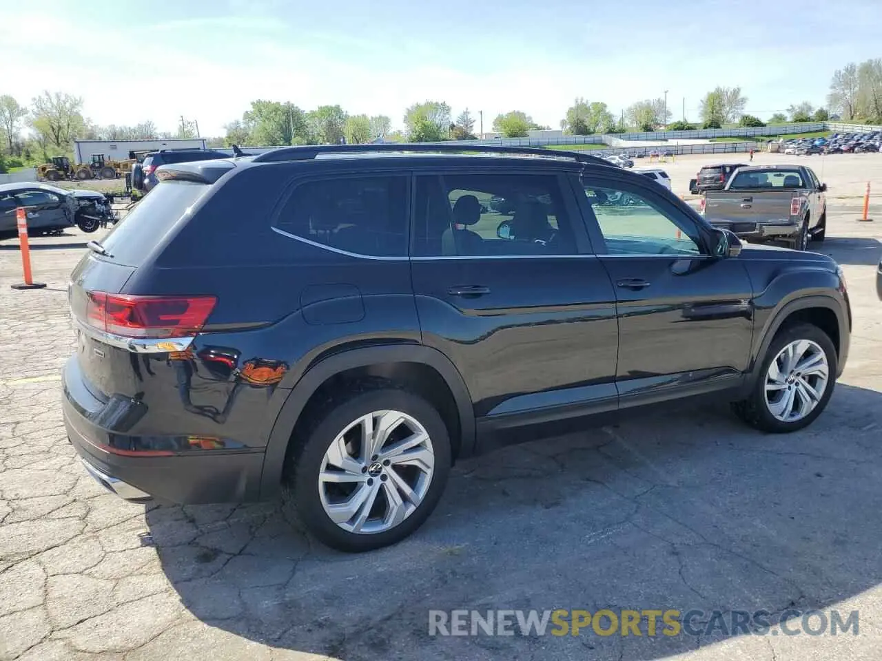 3 fotografías del automóvil dañado 1V2KR2CA5MC502892 VOLKSWAGEN ATLAS 2021