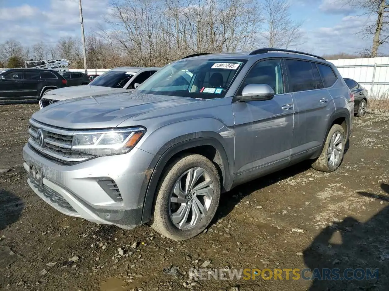 1 fotografías del automóvil dañado 1V2KR2CA5MC604855 VOLKSWAGEN ATLAS 2021