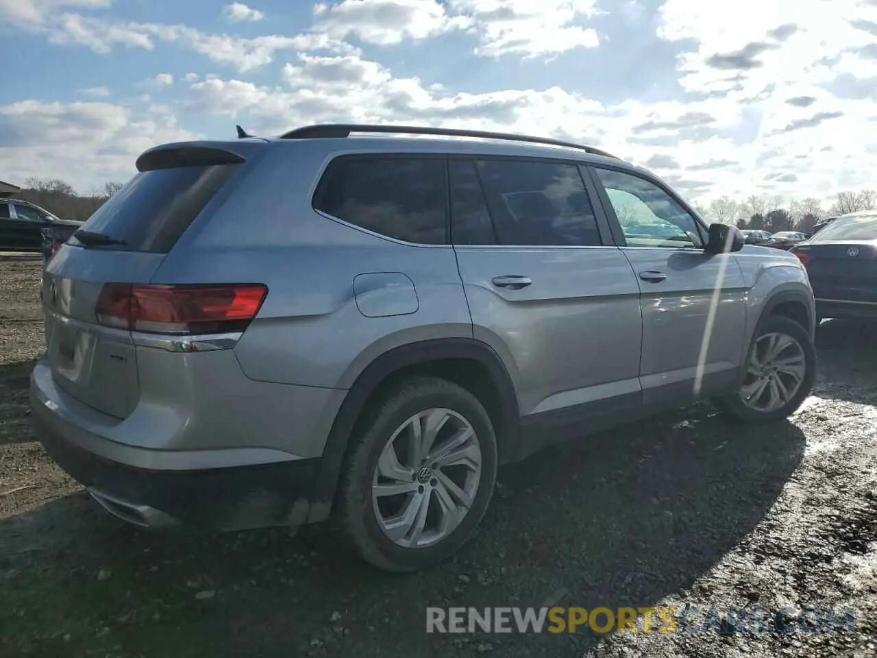 3 fotografías del automóvil dañado 1V2KR2CA5MC604855 VOLKSWAGEN ATLAS 2021