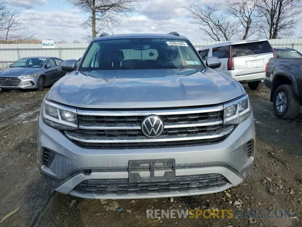 5 fotografías del automóvil dañado 1V2KR2CA5MC604855 VOLKSWAGEN ATLAS 2021