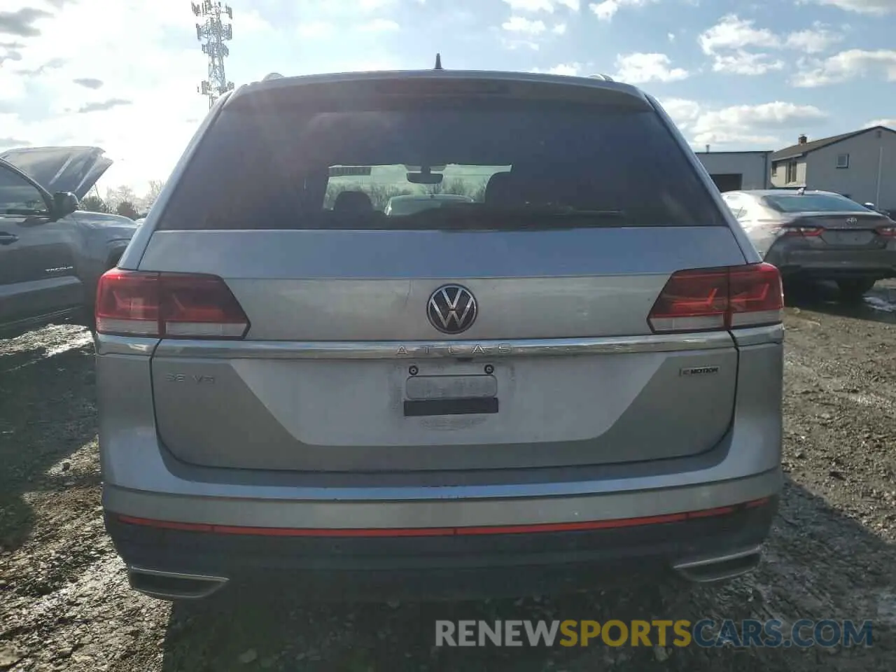6 fotografías del automóvil dañado 1V2KR2CA5MC604855 VOLKSWAGEN ATLAS 2021
