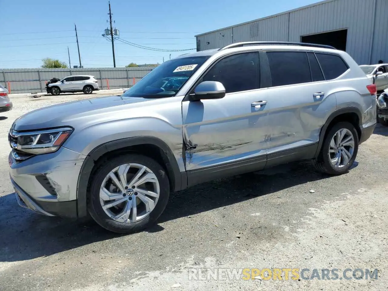 1 fotografías del automóvil dañado 1V2KR2CA7MC521346 VOLKSWAGEN ATLAS 2021